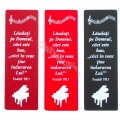 Set 3 semne carte catifelate, Laudati pe Domnul! Set 3 semne carte catifelate, Laudati pe Domnul!